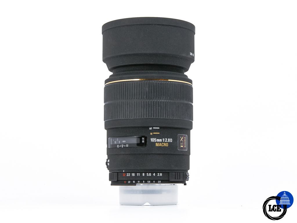 Sigma 105mm f2.8 D EX Macro Nikon F Mount
