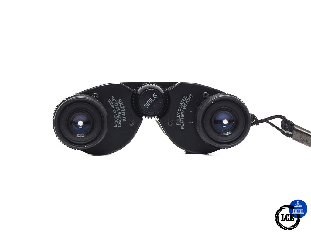 Sirius 8x21 Porro Prism Pocket Binoculars