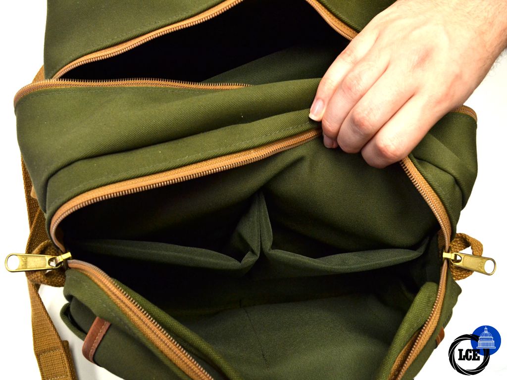 Billingham 225 Olive / Tan Shoulder Bag