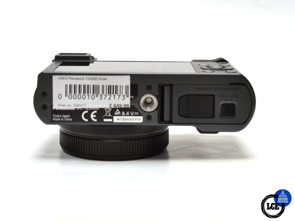 Panasonic TZ200D Silver