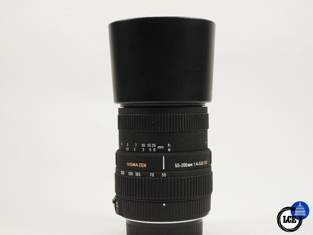 Sigma DX 55-200mm f4-5.6 DC HSM
