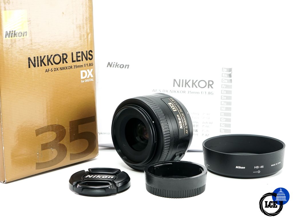 Nikon AF-S 35mm F1.8G DX * BOXED *