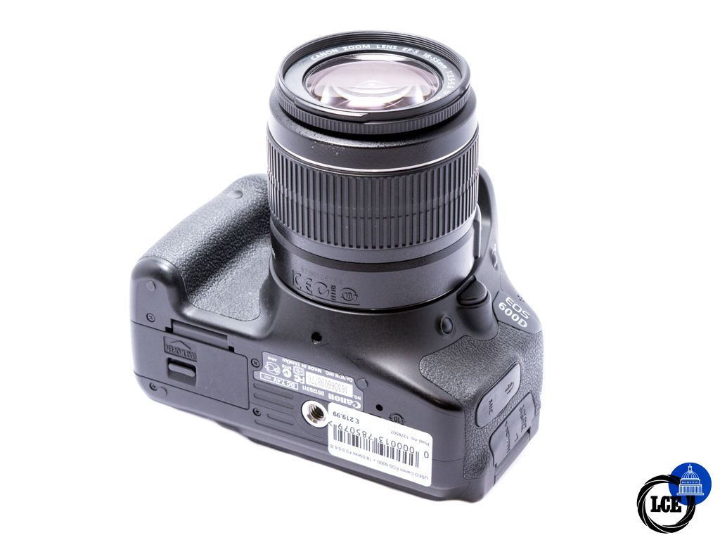 Canon EOS 600D + EF-S 18-55mm F3.5-5.6 IS II