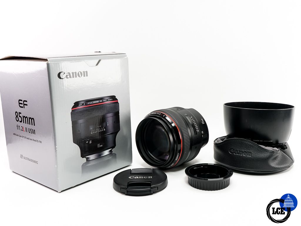 Canon EF 85mm F1.2 USM L II USM * BOXED *