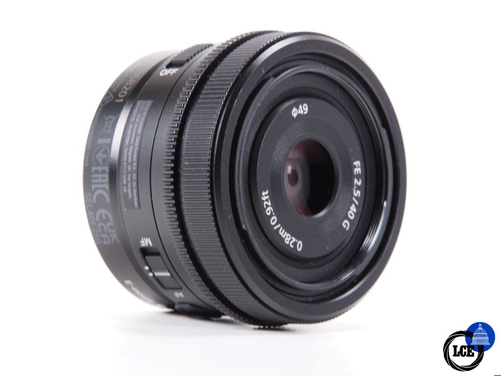 Sony FE 40mm F2.5 G