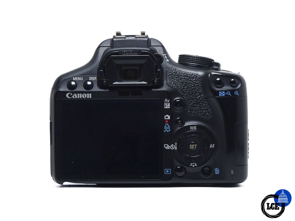 Canon 500D + 18-55mm f/3.5-5.6 II *light moisture*