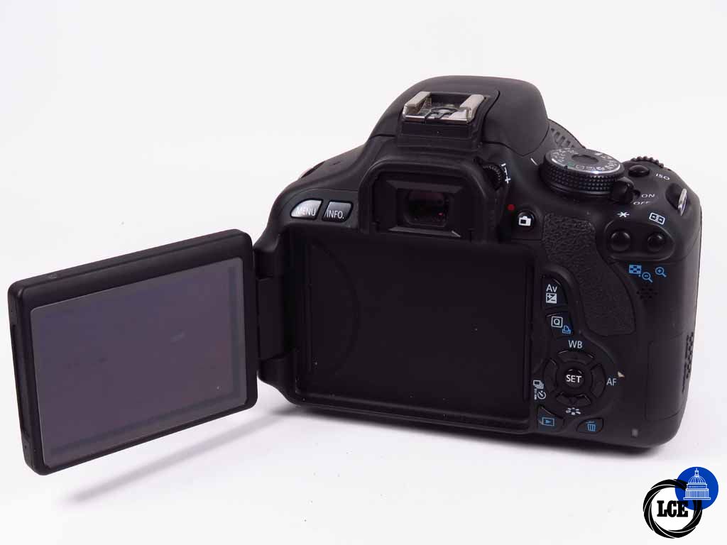 Canon EOS 600D c/w 18-55