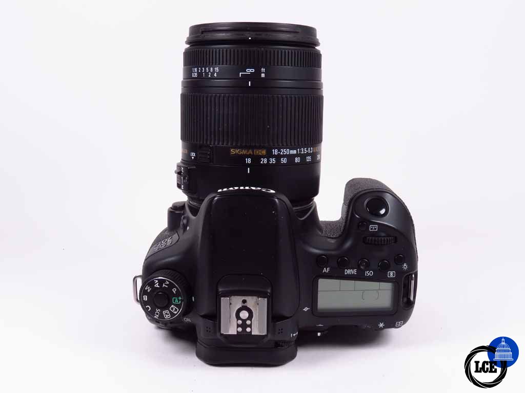 Canon EOS 70D c/w Sigma 18-250mm