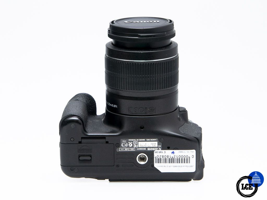 Canon EOS 600D + EF-S 18-55mm IS II