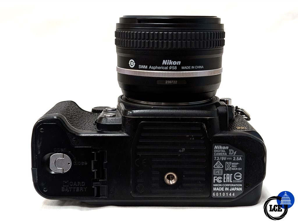 Nikon Df + AF-S 50mm f1.8 G SE