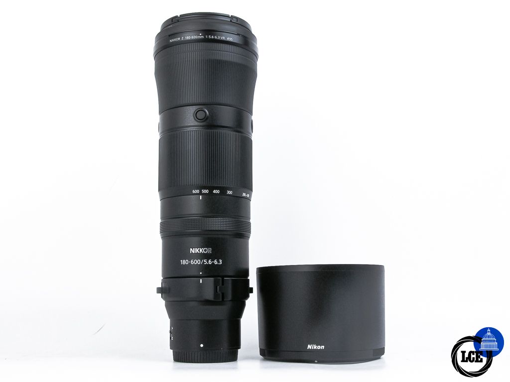 Nikon Z 180-600mm f5.6-6.3 VR + NC 95mm Filter