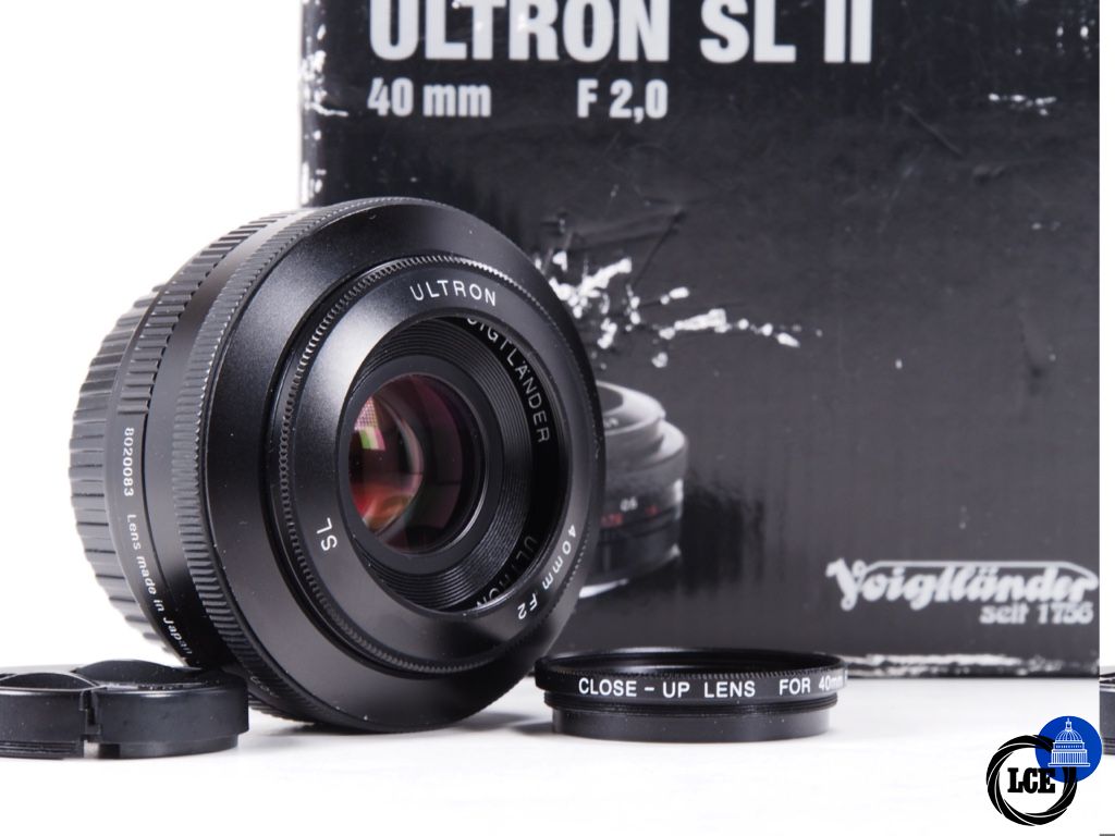 Voigtlander 40mm F2 Ultron SL II, Canon EF