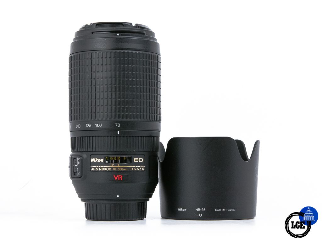 Nikon AF-S 70-300mm f4.5-5.6 G ED VR