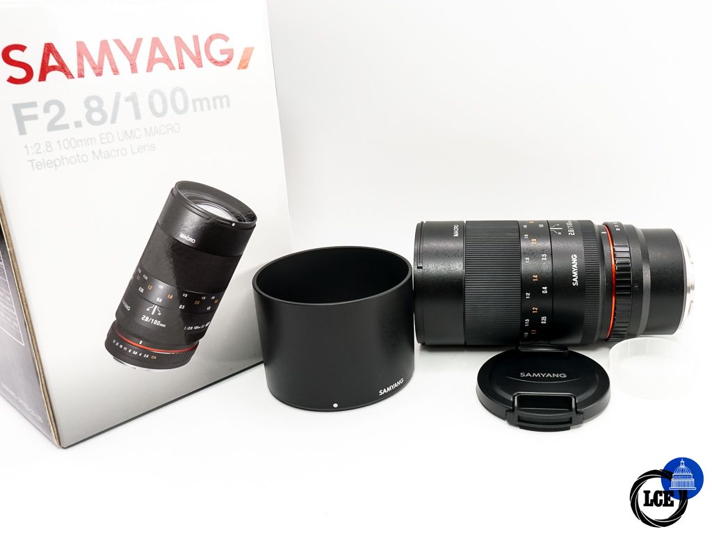 Samyang 100mm F2.8 ED UMC MACRO * BOXED *
