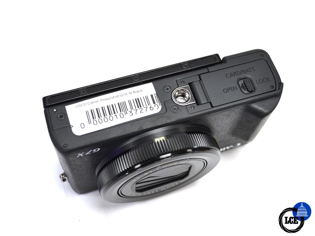 Canon Powershot G7X Mk III Black
