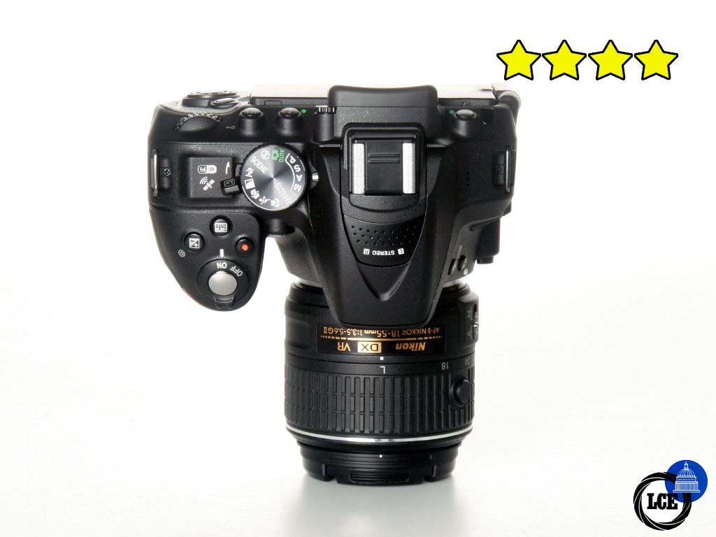 Nikon D5300+18-55mm VR GII AF-S (Very Low Shutter Count 910)