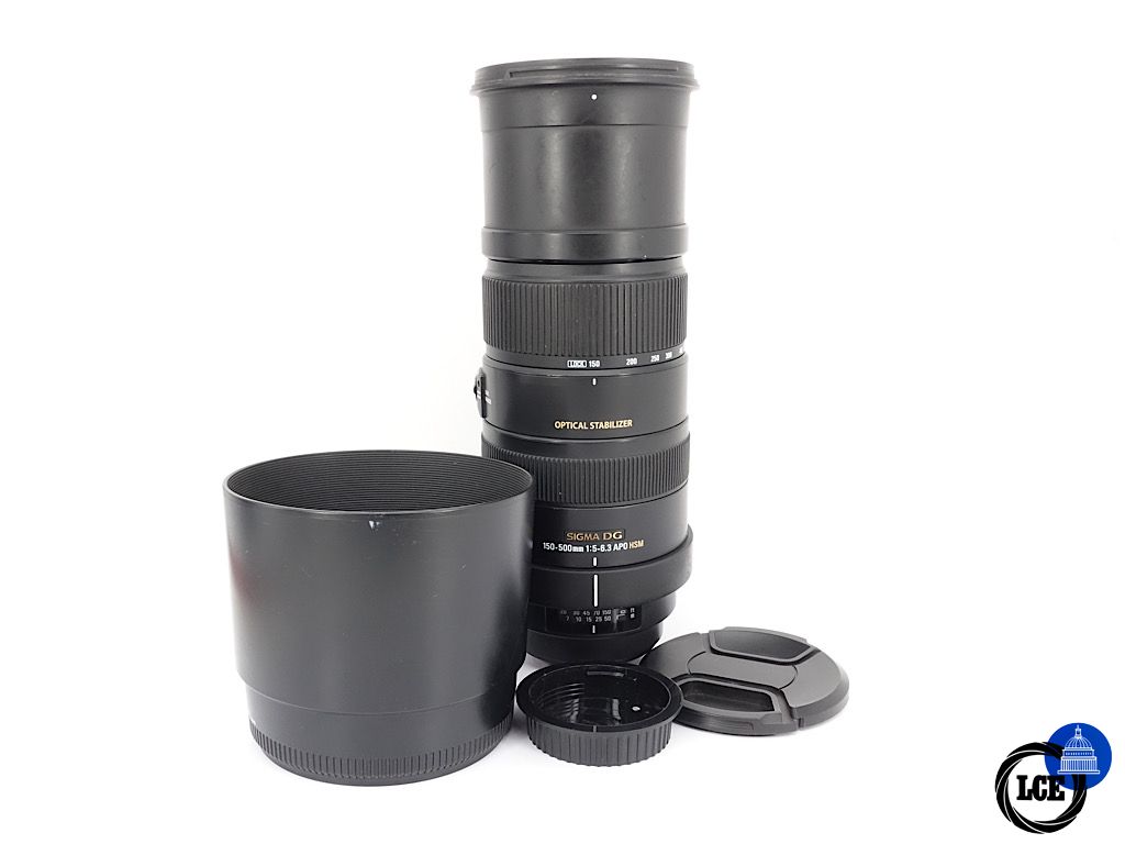 Sigma 150-500mm F5-6.3 DG APO HSM Canon Fit | 3*