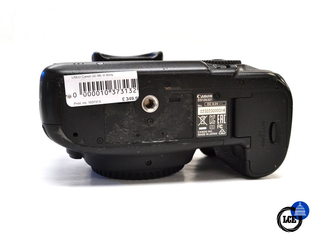 Canon 5D Mk III Body *36.5k Actuations*