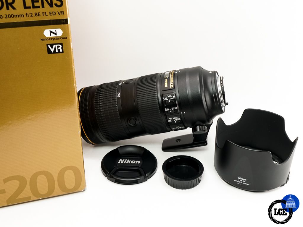 Nikon AF-S 70-200mm F2.8E FL ED VR * BOXED *