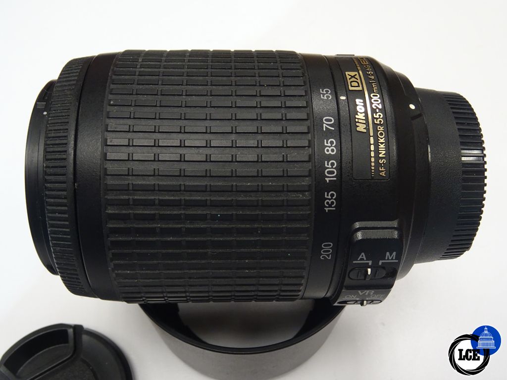 Nikon 55-200mm f4-5.6G ED DX VR