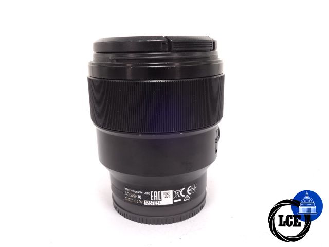 Sony FE 85mm F/1.8