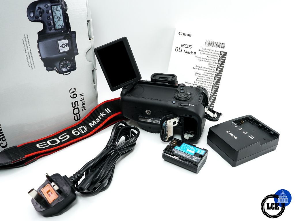 Canon EOS 6D MK II Body * BOXED / SHUTTER COUNT 3.8K *