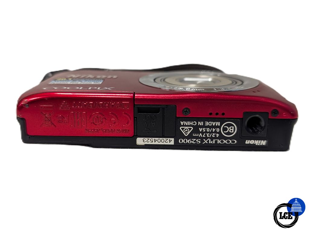 Nikon Coolpix S2900 Red 