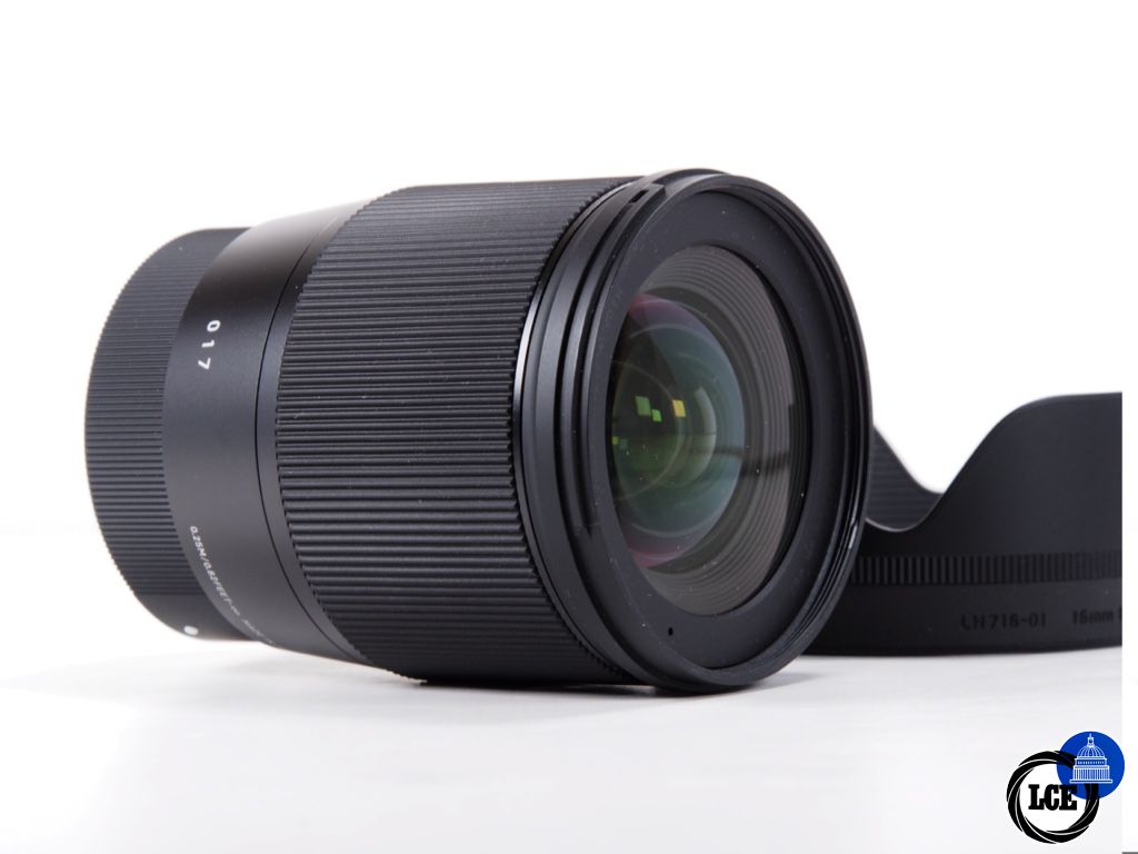 Sigma 16mm F1.4 DC DN, Sony E