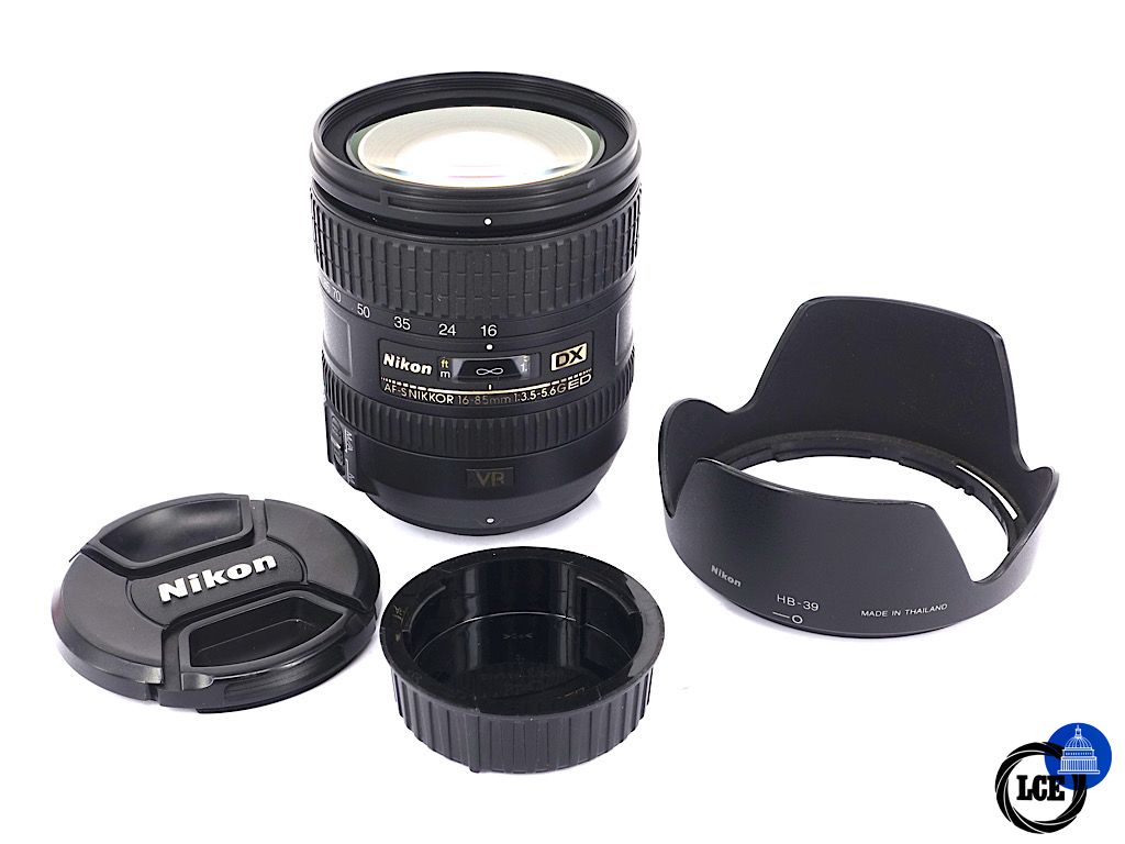 Nikon AF-S 16-85mm F3.5-5.6G ED DX VR - Boxed | 4*