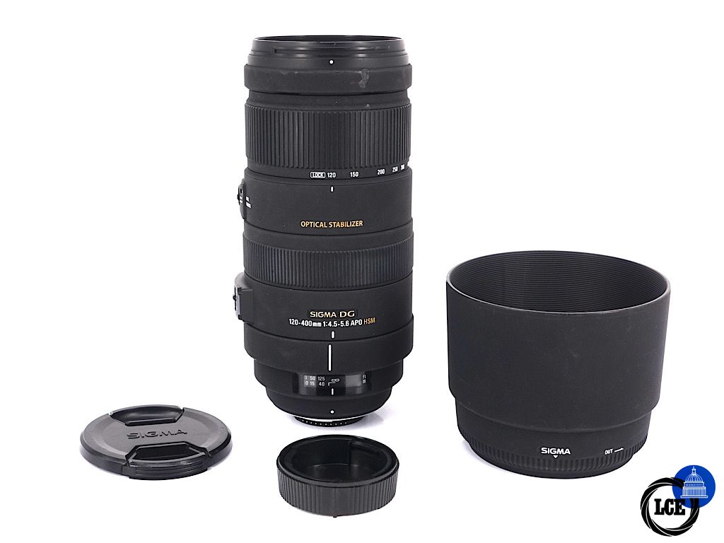 Sigma 120-400mm F4.5-5.6 APO HSM OS Nikon | 3*