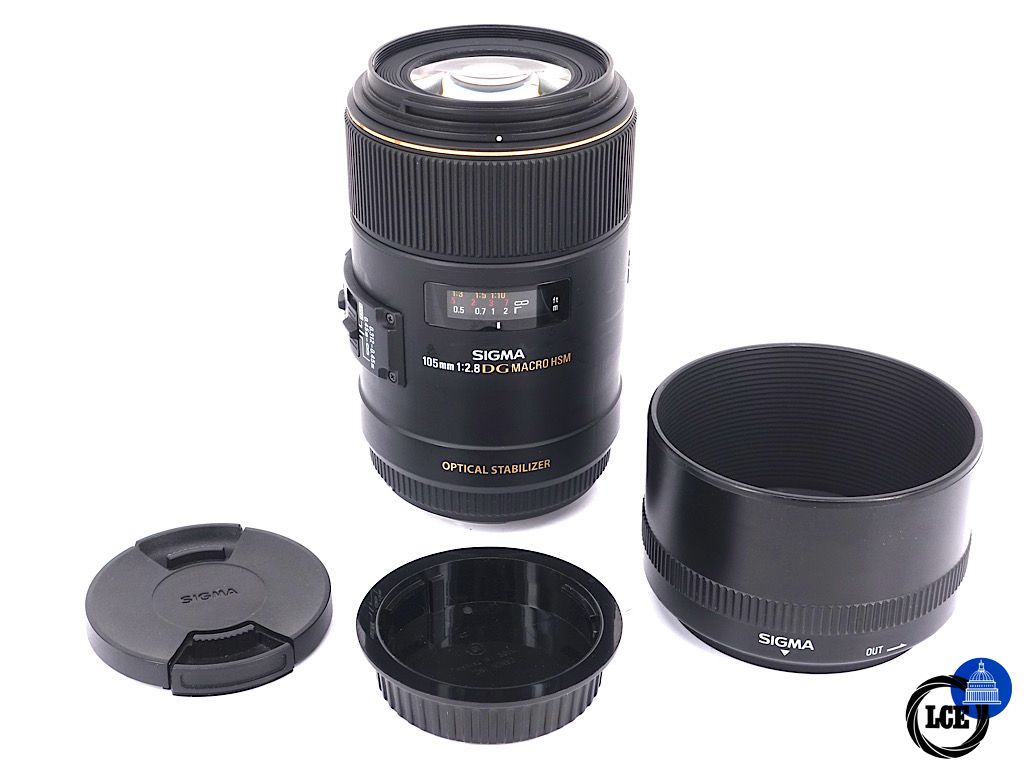Sigma 105mm F2.8 DG Macro HSM Canon Fit - Boxed | 4*