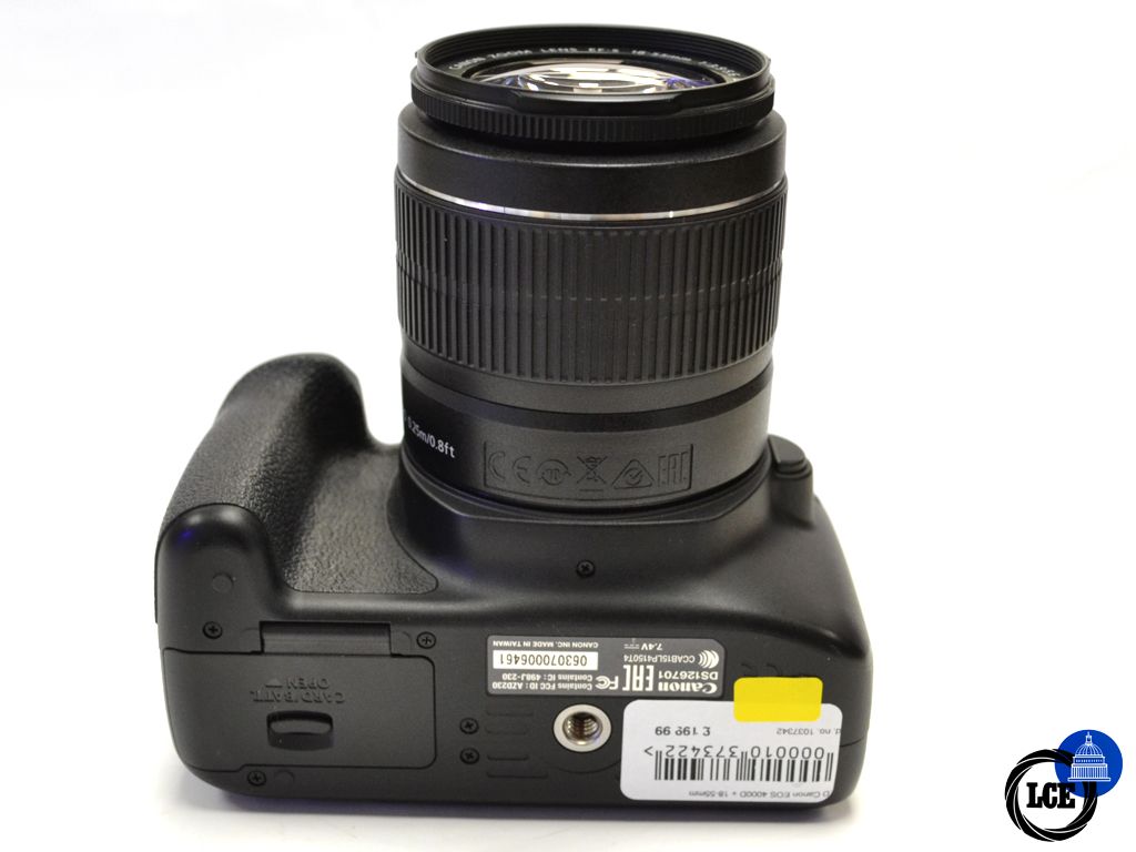 Canon EOS 4000D + 18-55mm