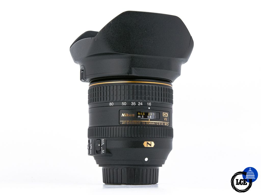 Nikon AF-S 16-80mm f2.8-4 E VR DX
