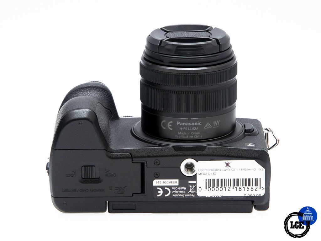 Panasonic Lumix G7 + 14-42mm f/3.5-5.6 Mega O.I.S