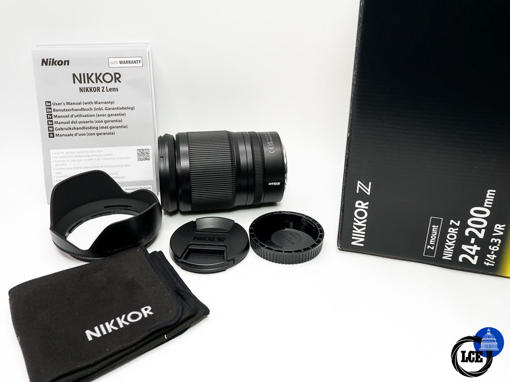 Nikon Z 24-200mm F4-6.3 VR * BOXED *