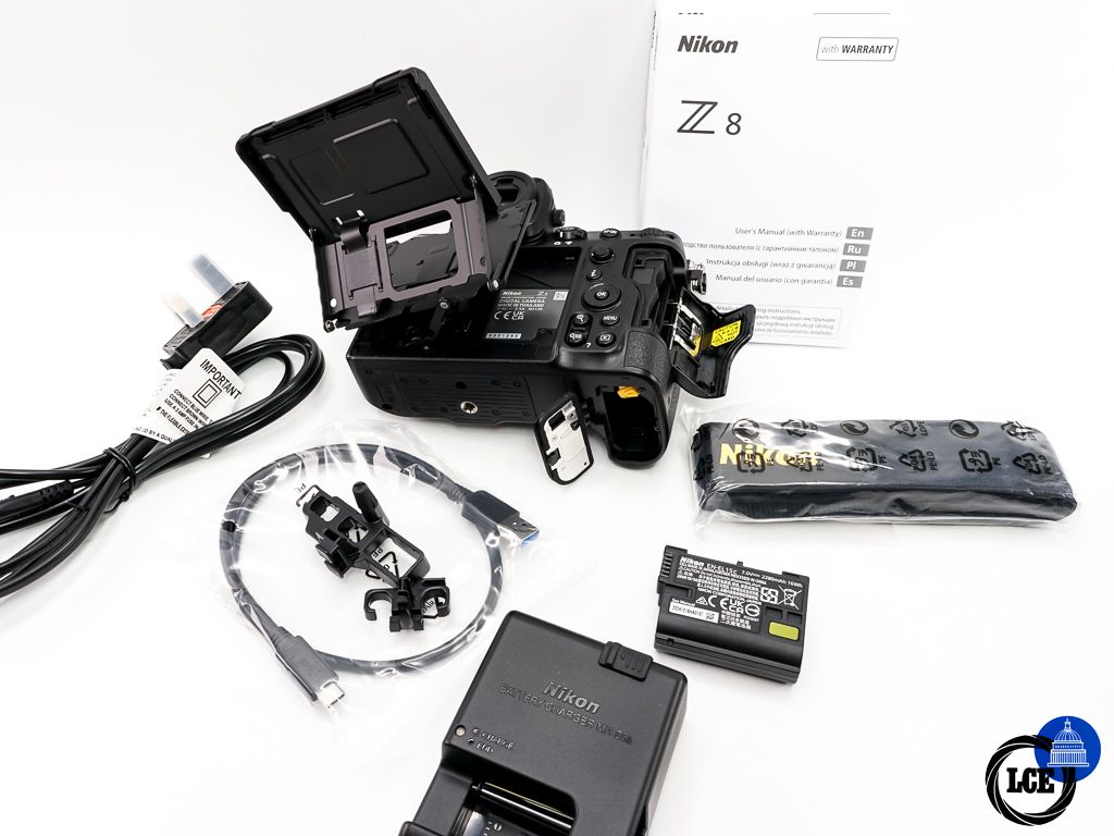 Nikon Z8 Body * BOXED LIKE NEW / SHUTTER COUNT ONLY 57 / 12 MONTH WARRANTY *