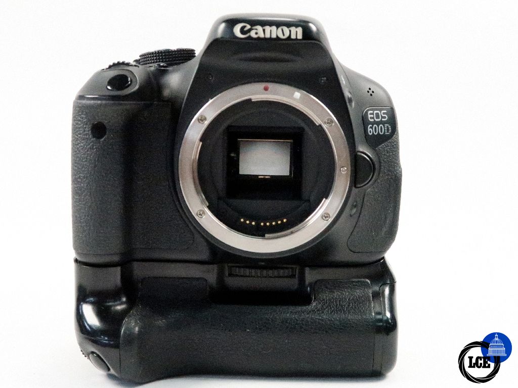Canon Eos 600D with grip