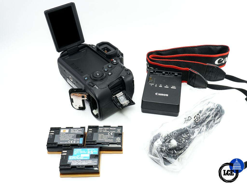 Canon EOS 6D MK II Body * BOXED / SHUTTER COUNT 17K *