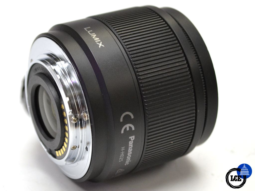 Panasonic 25mm F1.7 G ASPH