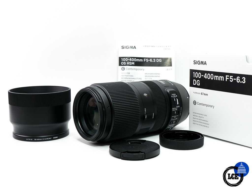 Sigma 100-400mm F5-6.3 DG OS Contemporary