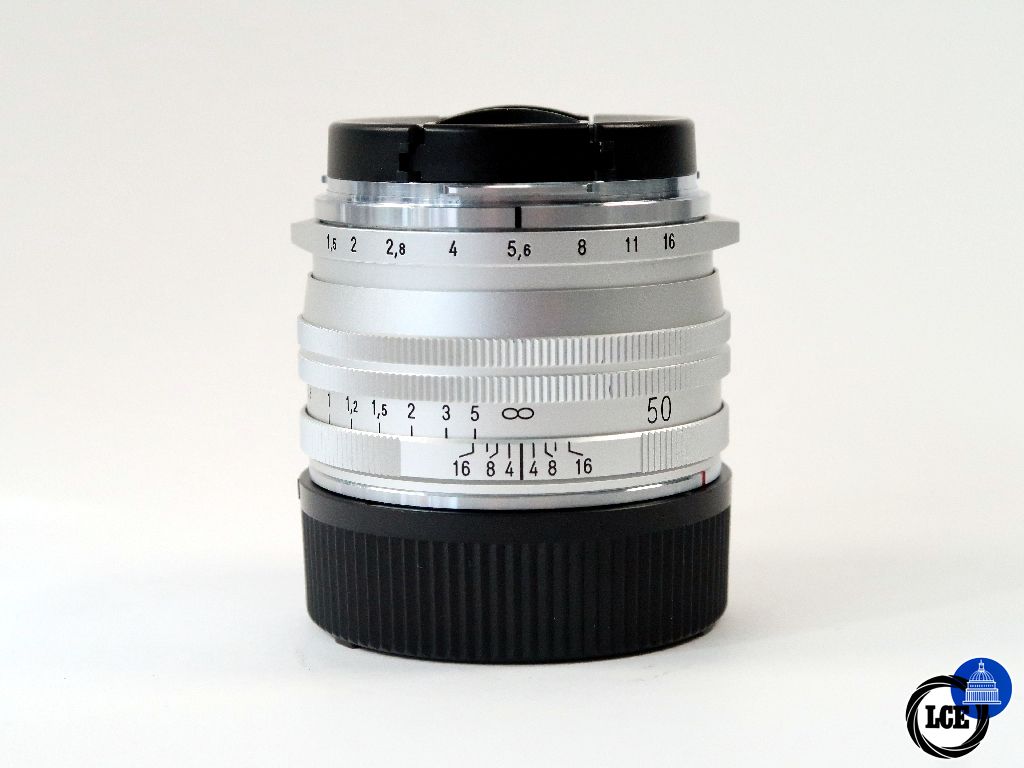 Voightlander M 50mm f1.5 Nokton II SC