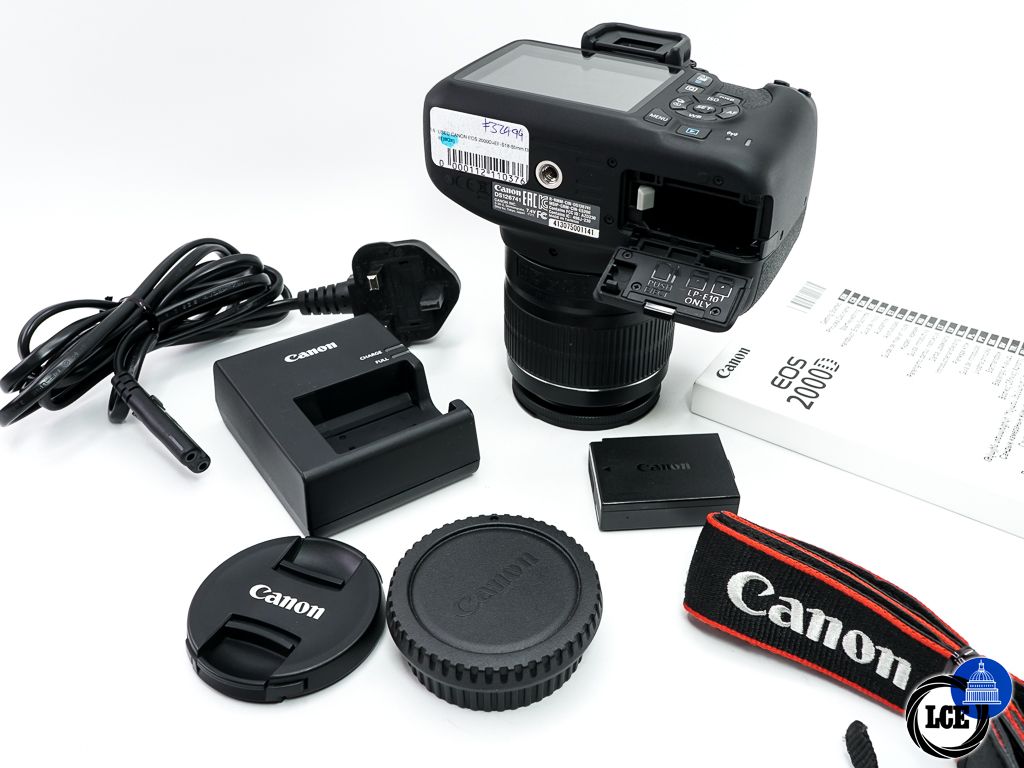 Canon EOS 2000D + EF-S 18-55mm III