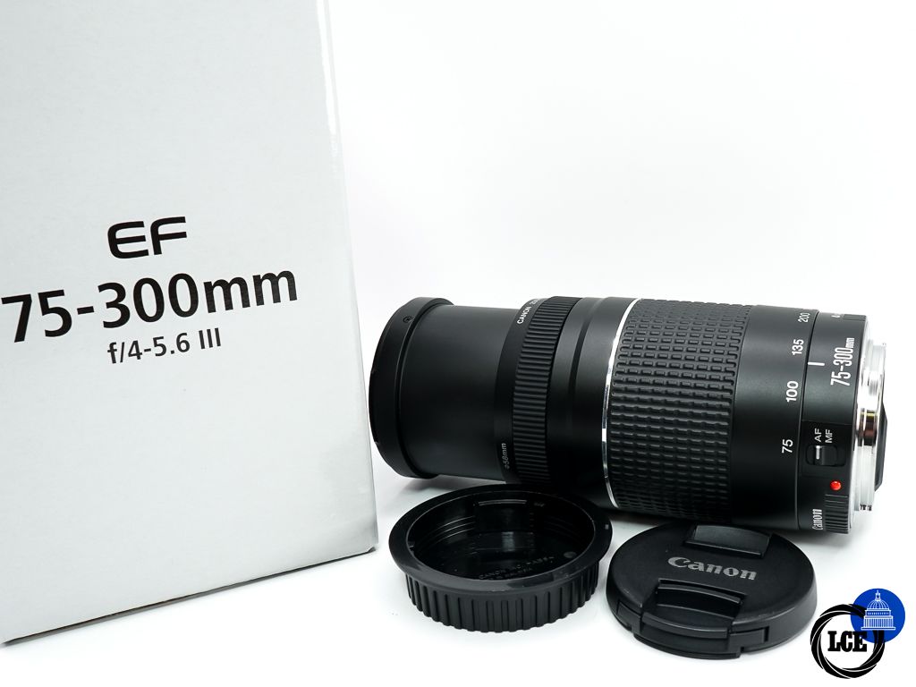 Canon EF 75-300mm F4-5.6 III