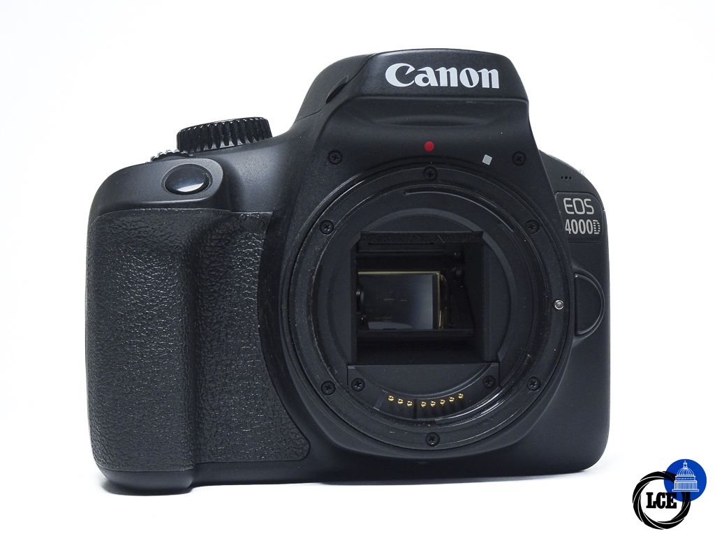 Canon 4000D + 18-55mm f/3.5-5.6 III *NO BATTERY*