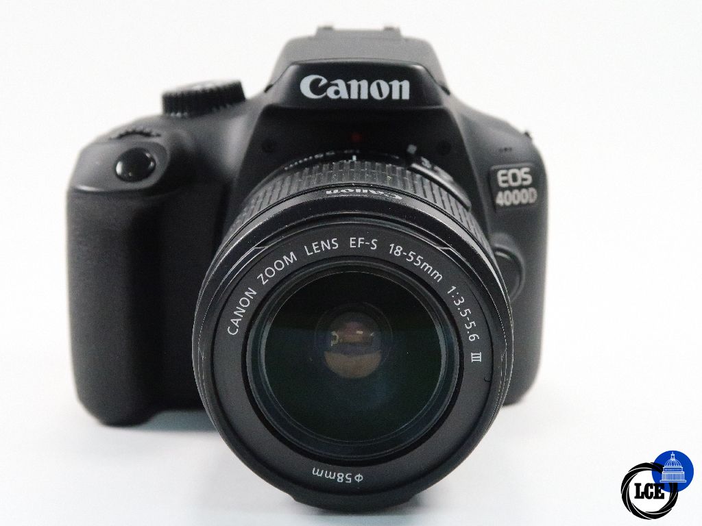 Canon EOS 4000D +18-55mm f3.5-5.6 III