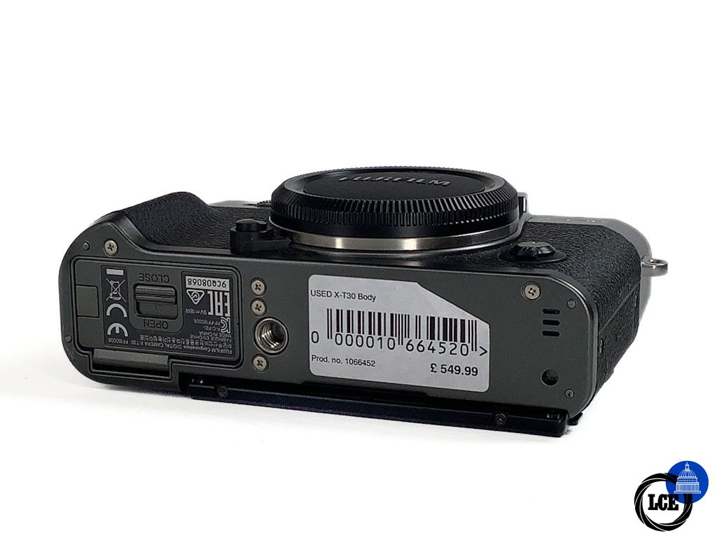 FujiFilm X-T30 Body Charcoal Silver