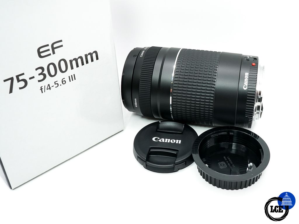Canon EF 75-300mm F4-5.6 III