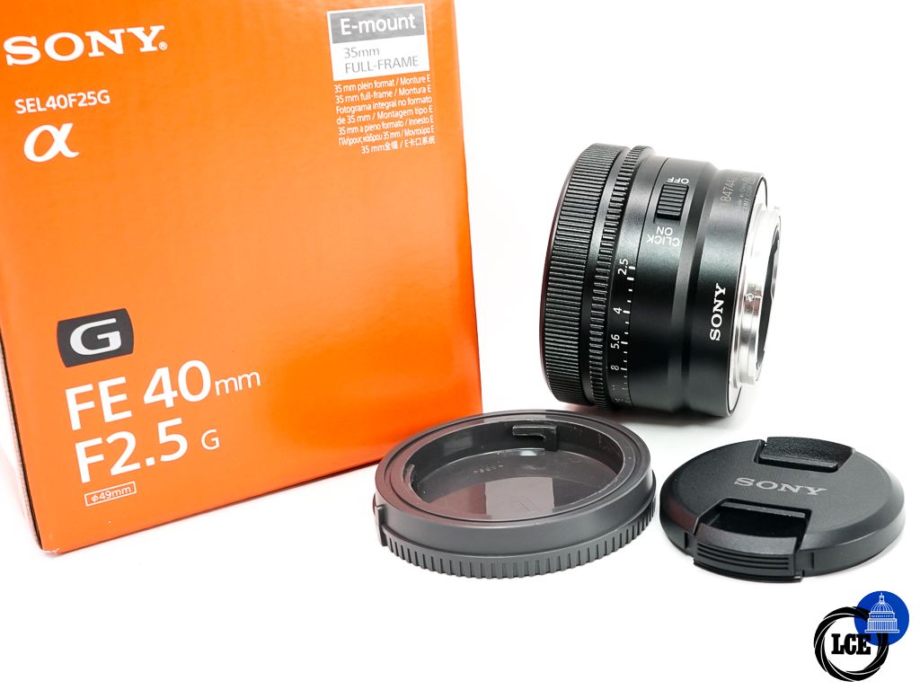 Sony FE 40mm F2.5 G