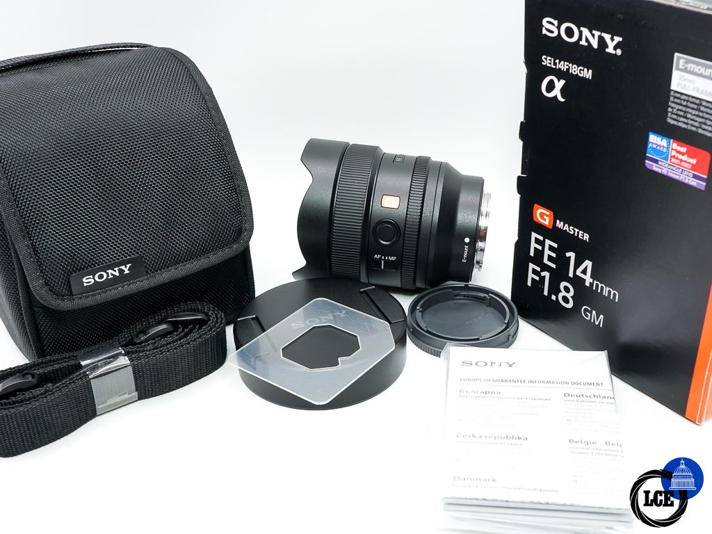 Sony FE 14mm F1.8 GM * MINT & BOXED *
