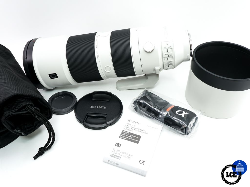 Sony FE 200-600mm F5.6-6.3 G OSS